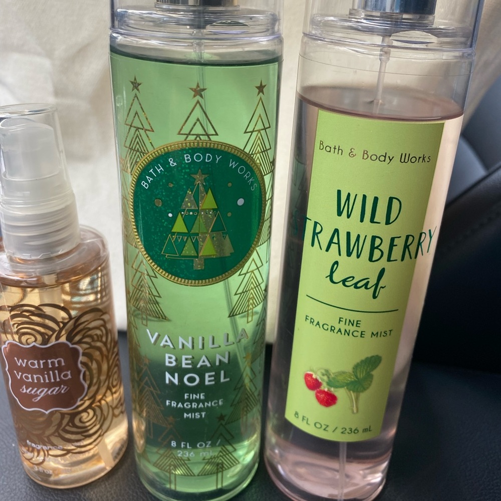 Bath and body works spray